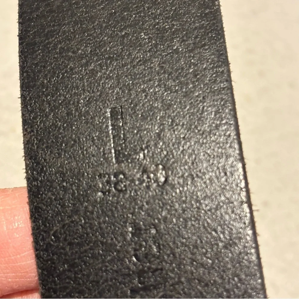 Timberland Black Genuine Leather Men’s belt
